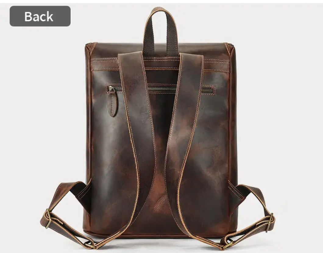 Crazyhorse Leather Backpack